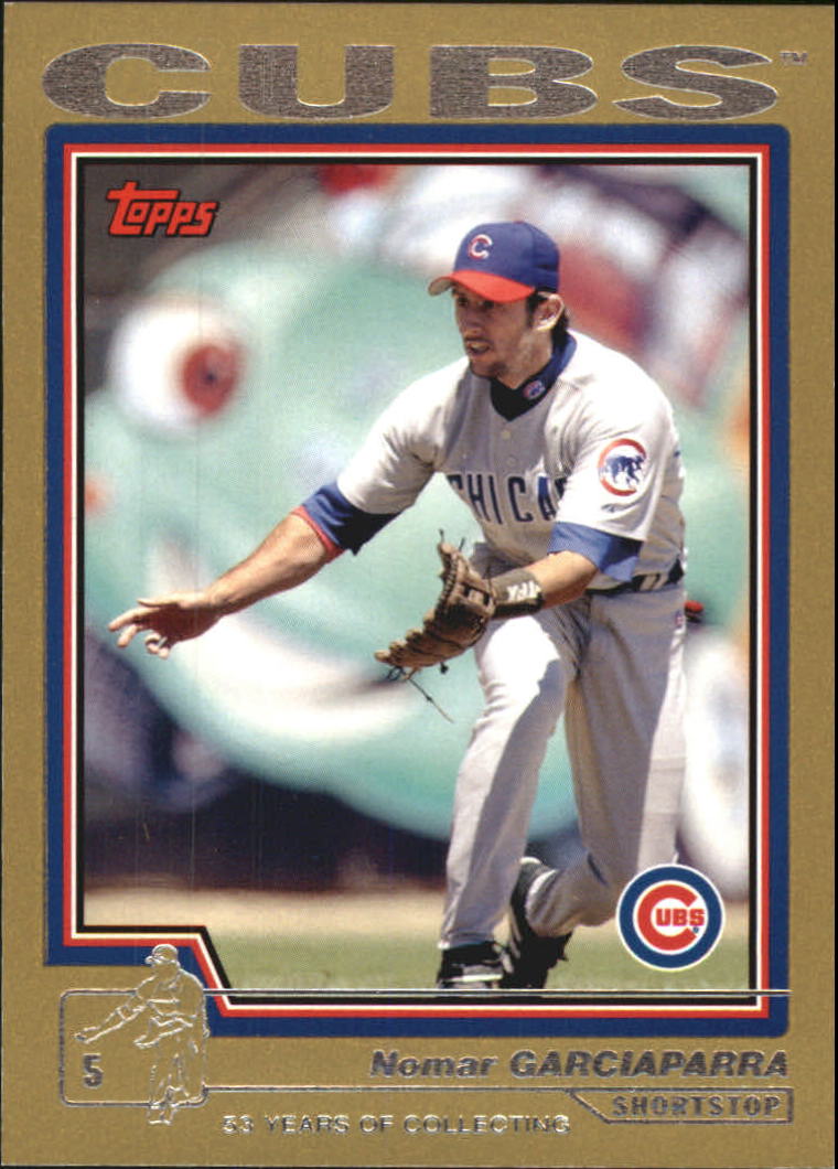 2004 Topps Traded Gold Chicago Cubs Baseball Card T36 Nomar Garciaparra 2004 Ebay