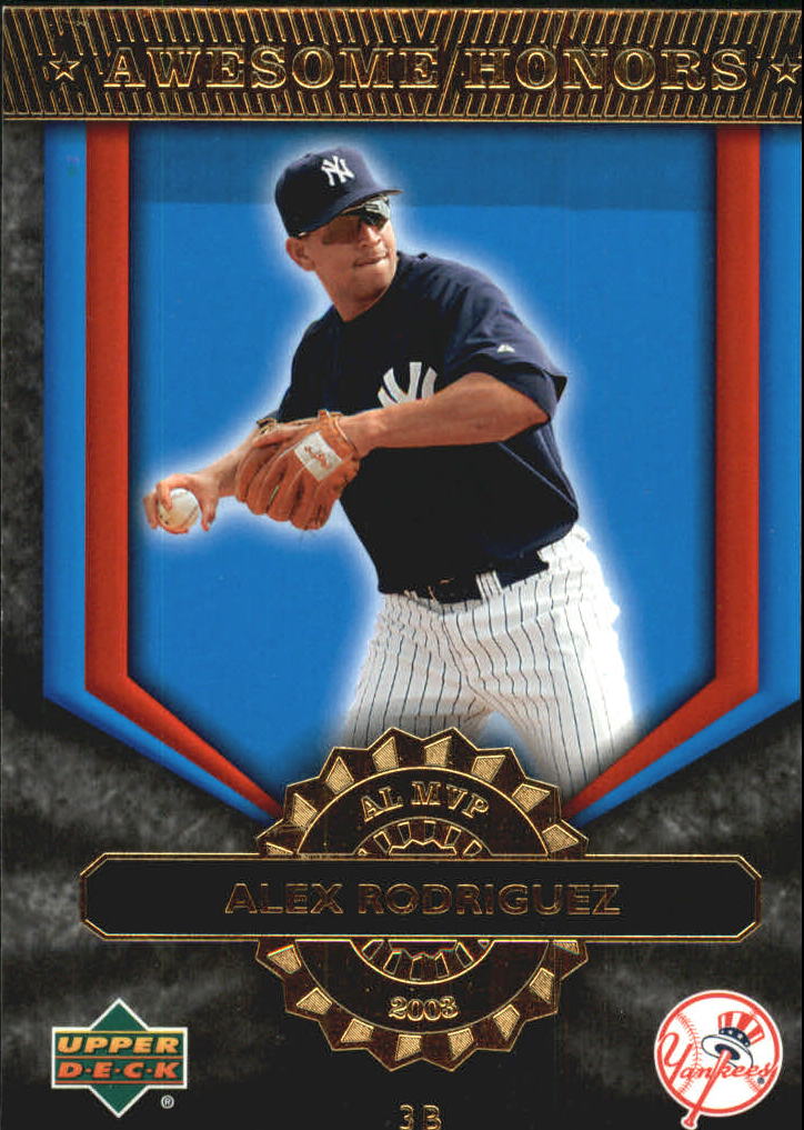 Alex Rodriguez 2004 Upper Deck NY Yankees 2004 Card All 