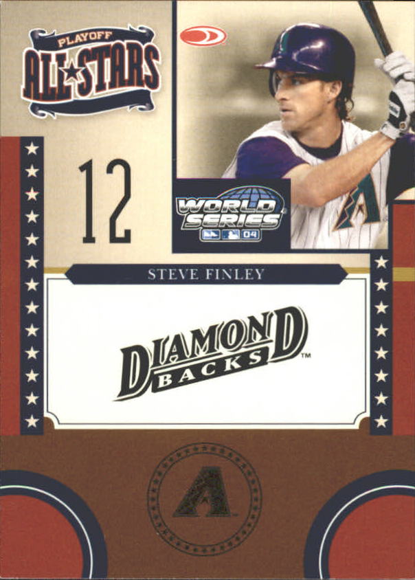 2004 Donruss World Series Playoff All-Stars #3 Steve Finley