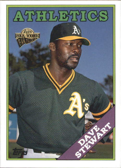 2004 Topps All-Time Fan Favorites #54 Dave Stewart