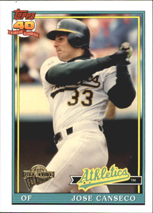 2004 Topps All-Time Fan Favorites #91 Jose Canseco