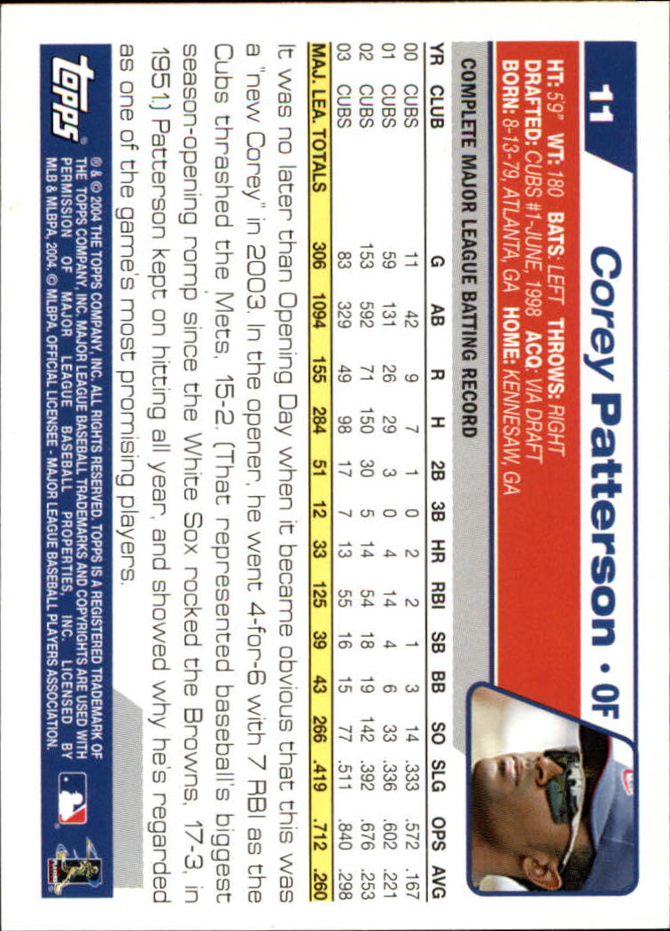 B1985- 2004 Topps Opening Day Baseball Cards 1-165 -You Pick- 15+ FREE US SHIP - Picture 9 of 167