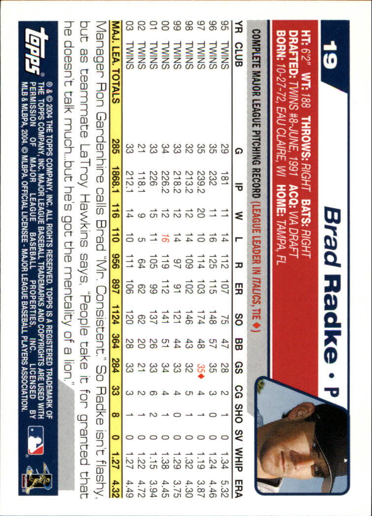 B1985- 2004 Topps Opening Day Baseball Cards 1-165 -You Pick- 15+ FREE US SHIP - Picture 17 of 167