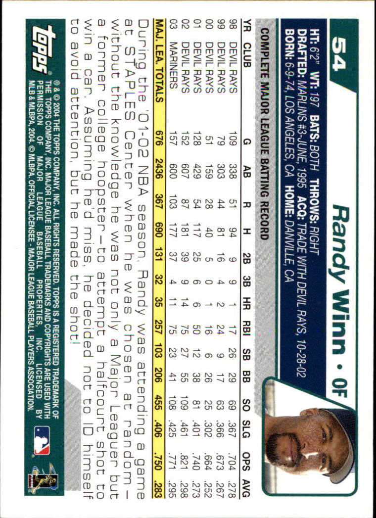B1985- 2004 Topps Opening Day Baseball Cards 1-165 -You Pick- 15+ FREE US SHIP - Picture 63 of 167