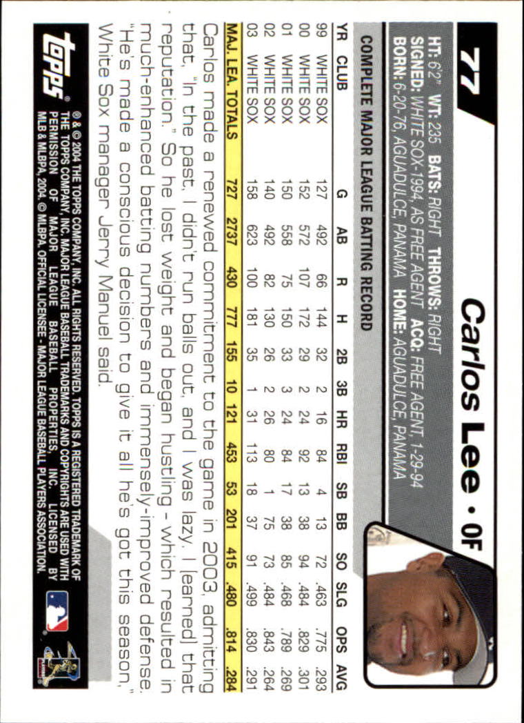 B1985- 2004 Topps Opening Day Baseball Cards 1-165 -You Pick- 15+ FREE US SHIP - Picture 89 of 167