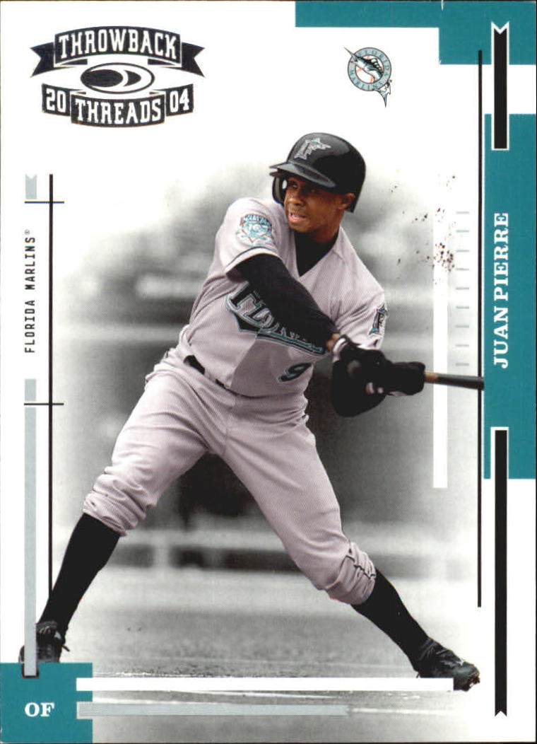 2004 Throwback Threads #77 Juan Pierre