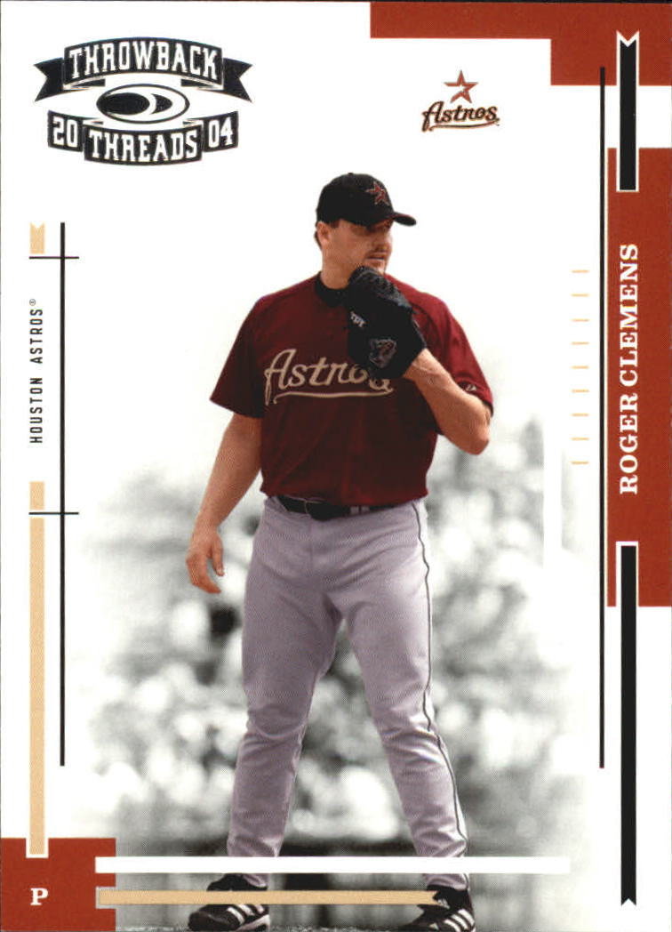 2004 Throwback Threads #88 Roger Clemens