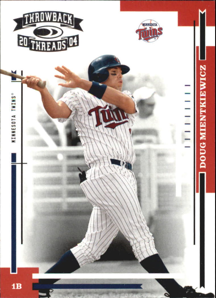 2004 Throwback Threads #111 Doug Mientkiewicz
