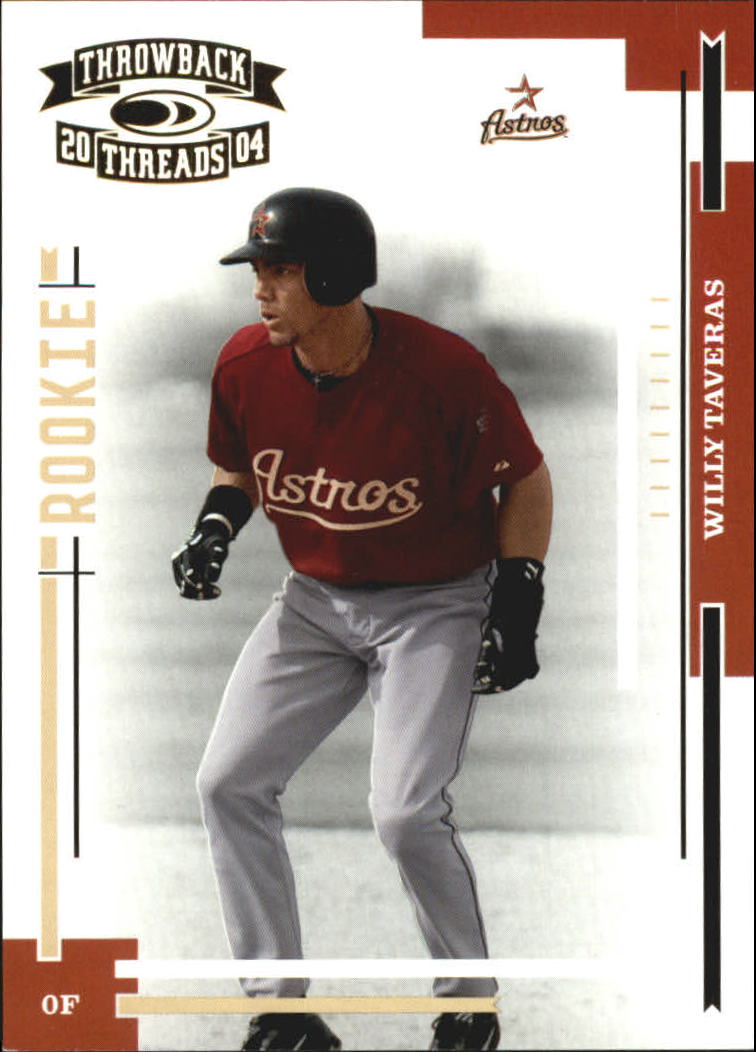2004 Throwback Threads #237 Willy Taveras ROO RC