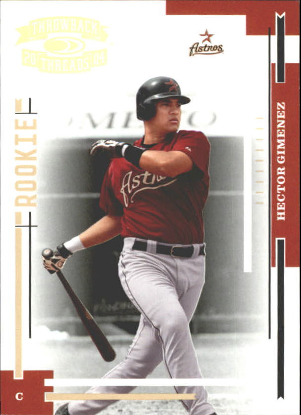 2004 Throwback Threads Gold Proof #225 Hector Gimenez ROO
