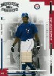 2004 Throwback Threads Material #189 Alfonso Soriano Bat/100