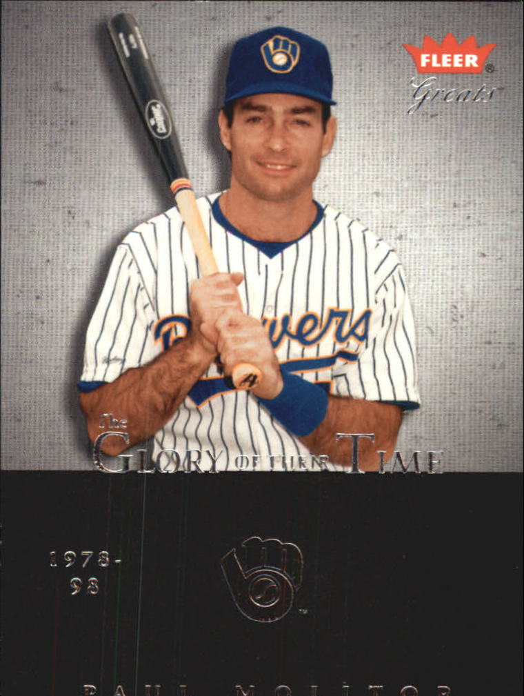 2004 Greats of the Game Glory of Their Time #5 Paul Molitor/1987