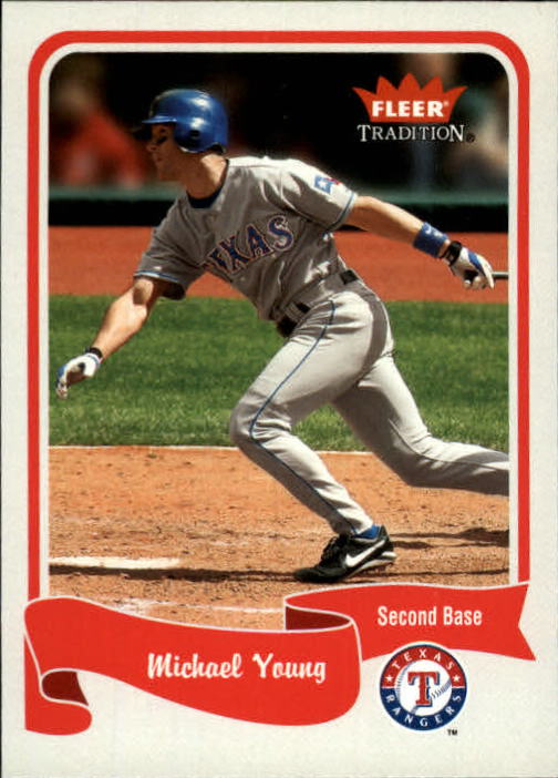 2004 Fleer Tradition #76 Michael Young