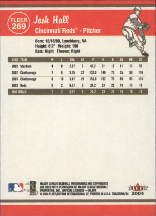 2004 Fleer Tradition Baseball "Main Set" Base Cards #251 to #500 - Picture 29 of 361