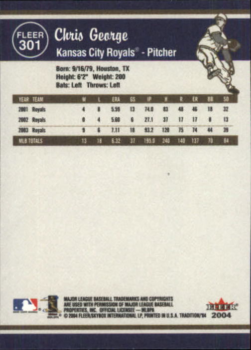 2004 Fleer Tradition Baseball "Main Set" Base Cards #251 to #500 - Picture 85 of 361