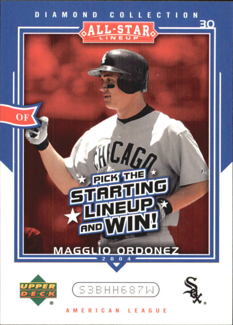 2004 UD Diamond All-Star Promo #MO Magglio Ordonez