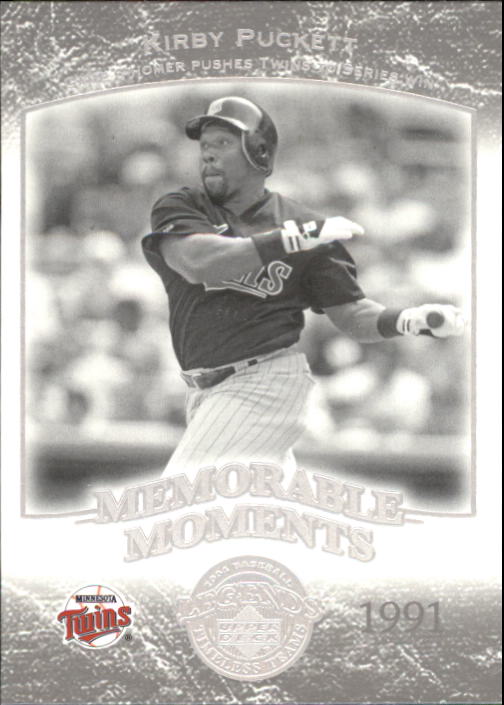 2004 UD Legends Timeless Teams #293 Kirby Puckett MM 91