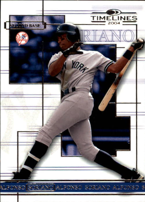 2004 Donruss Timelines #4 Alfonso Soriano
