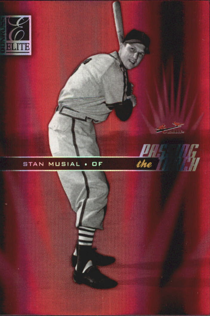 2004 Donruss Elite Passing the Torch #5 Stan Musial