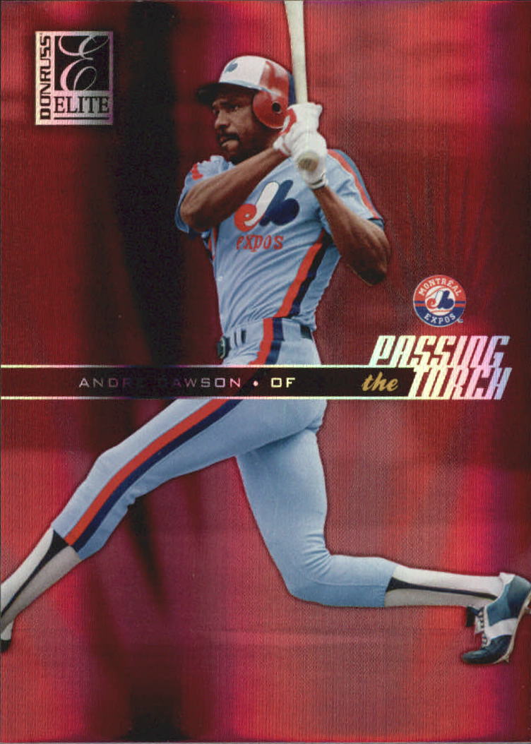 2004 Donruss Elite Passing the Torch #7 Andre Dawson