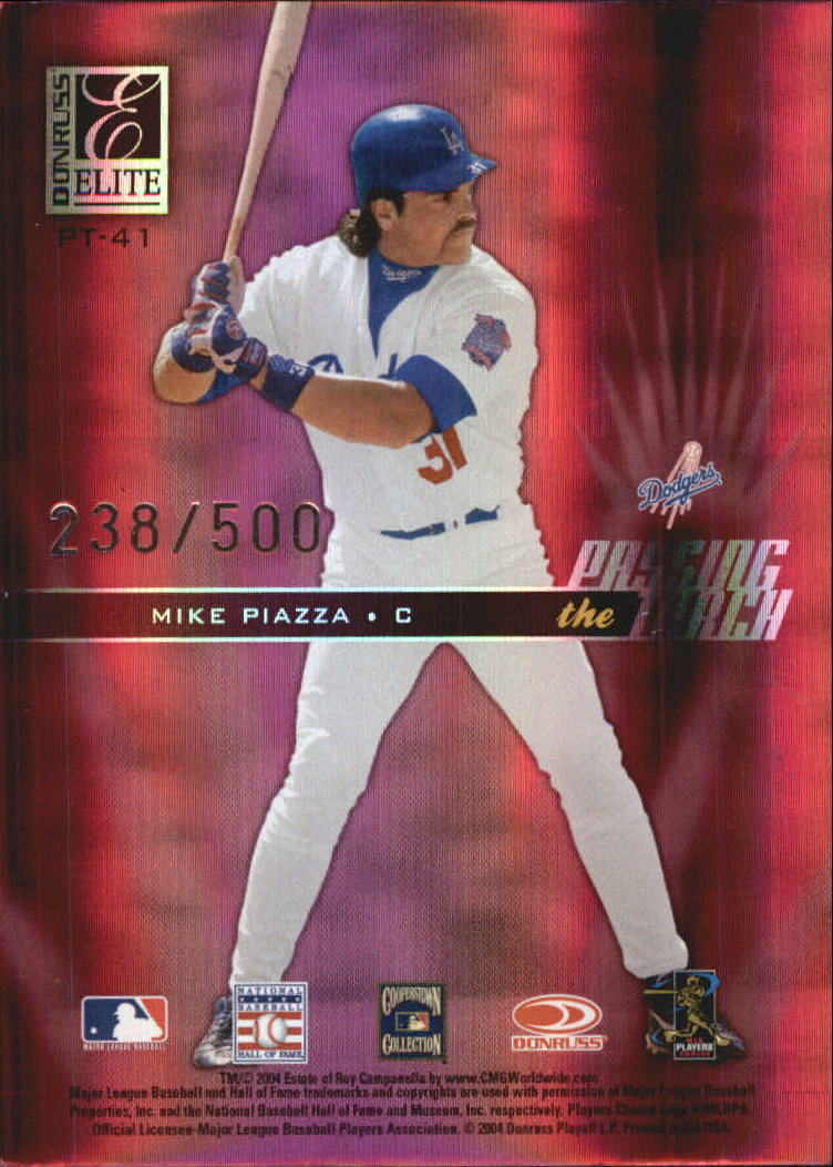 2004 DONRUSS ELITE PASSING THE TORCH BASEBALL ASSORTED SINGLES U-PICK - Picture 43 of 45