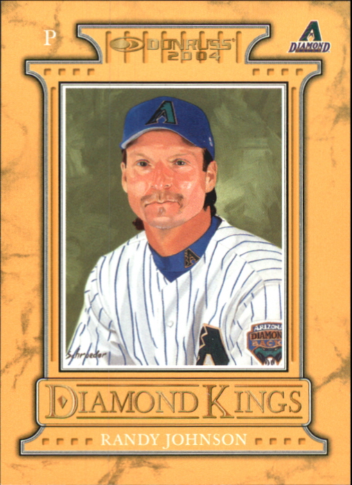 2004 Donruss Diamond Kings Inserts #DK10 Randy Johnson