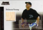 2004 Bowman Sterling #DY Delmon Young AU Bat