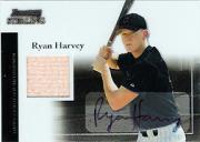 2004 Bowman Sterling #RH Ryan Harvey AU Bat