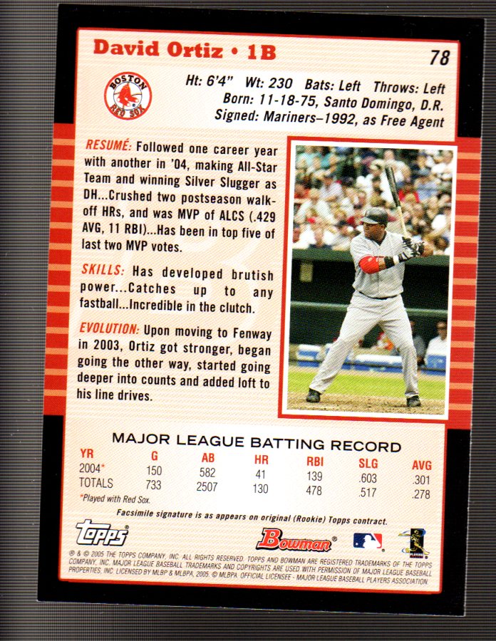 2005 Bowman Baseball "Main Set" Base Cards #1 to #165 - Picture 151 of 316