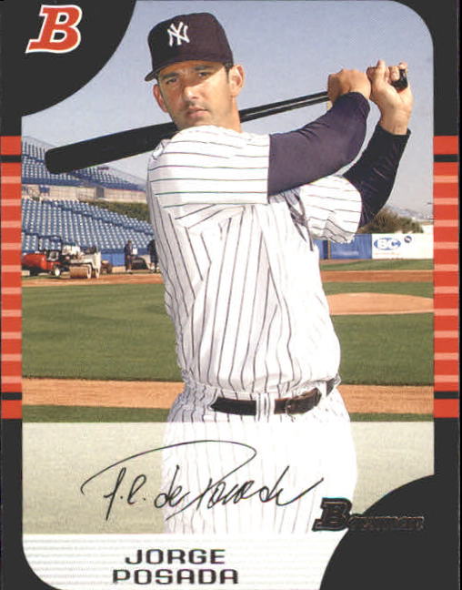 Jorge Posada Baseball Cards