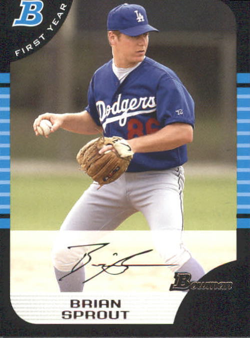 2005 Bowman #259 Brian Sprout FY RC