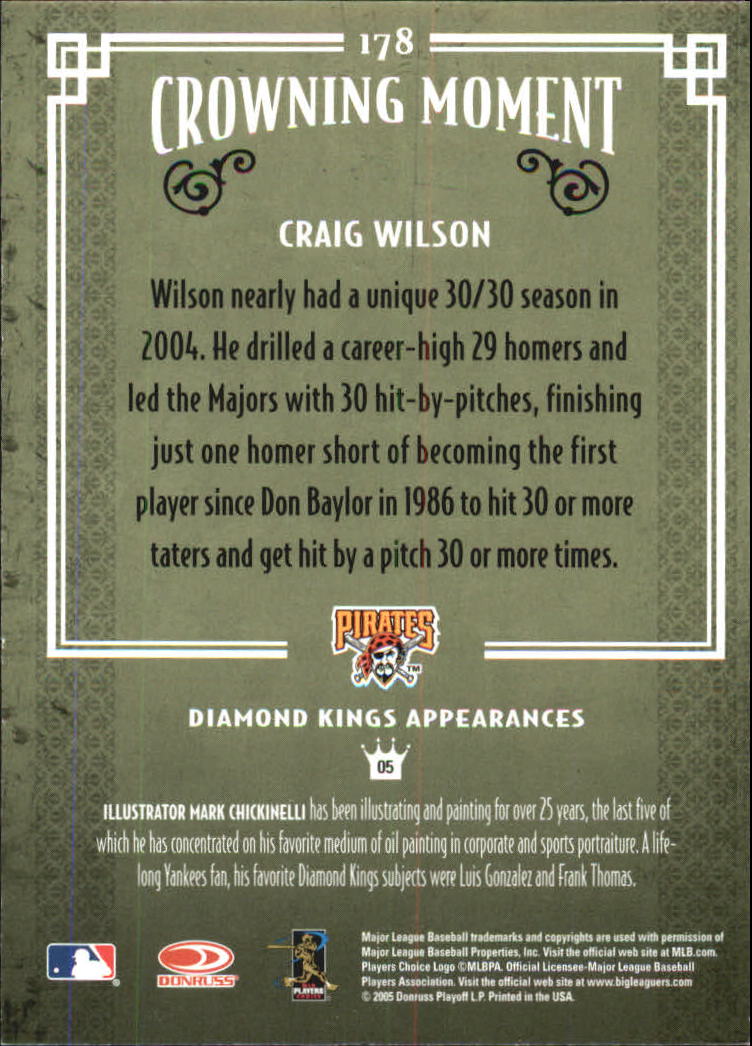 2005 Diamond Kings Framed Red 101-200 YOU PICK - Picture 108 of 142