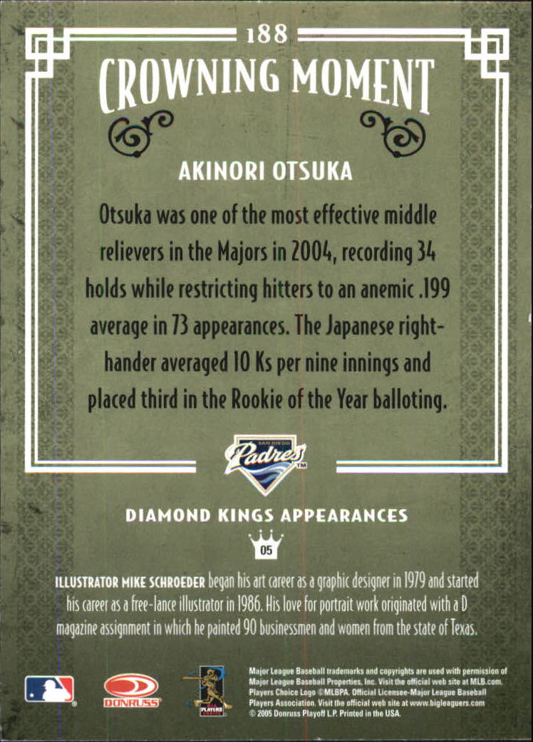 2005 Diamond Kings Framed Red 101-200 YOU PICK - Picture 126 of 142