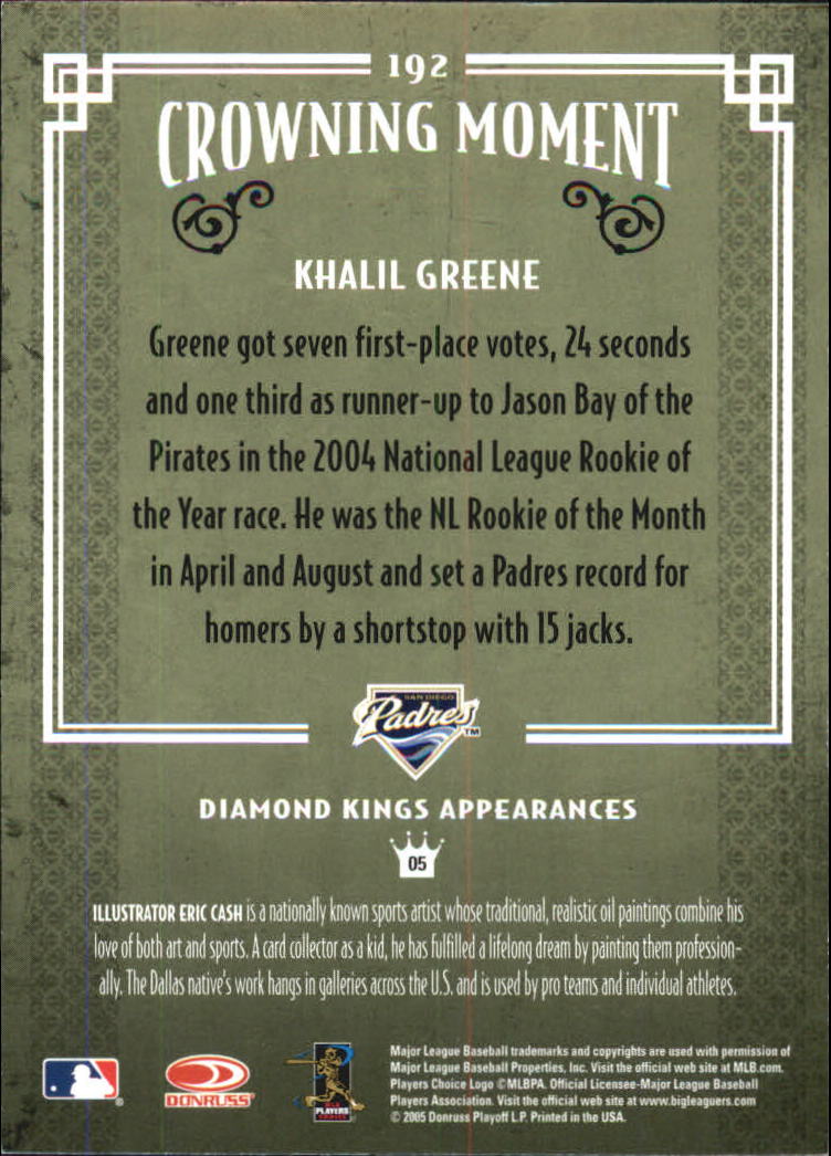 2005 Diamond Kings Framed Red 101-200 YOU PICK - Picture 132 of 142