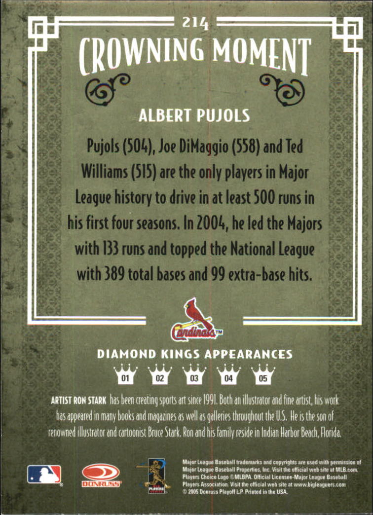 2005 Diamond Kings Framed Red 201-300 YOU PICK - Picture 27 of 150