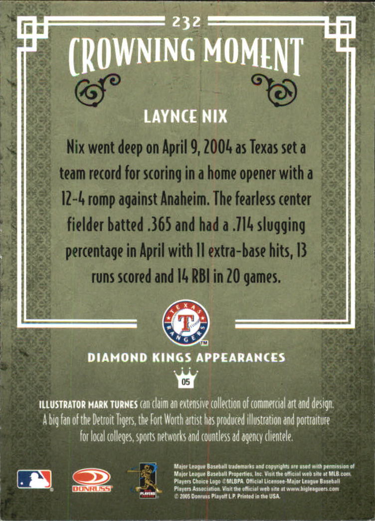 2005 Diamond Kings Framed Red 201-300 YOU PICK - Picture 57 of 150
