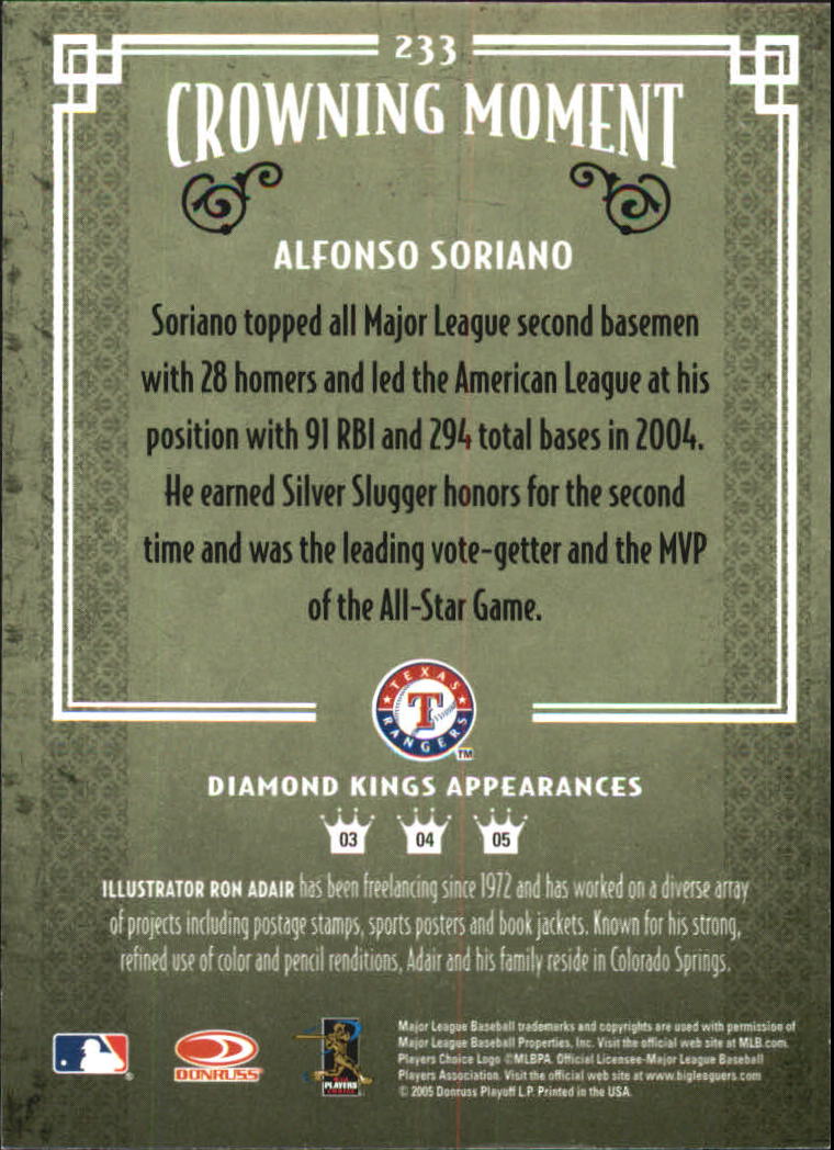 2005 Diamond Kings Framed Red 201-300 YOU PICK - Picture 59 of 150