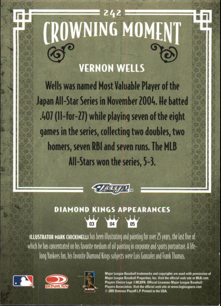 2005 Diamond Kings Framed Red 201-300 YOU PICK - Picture 75 of 150