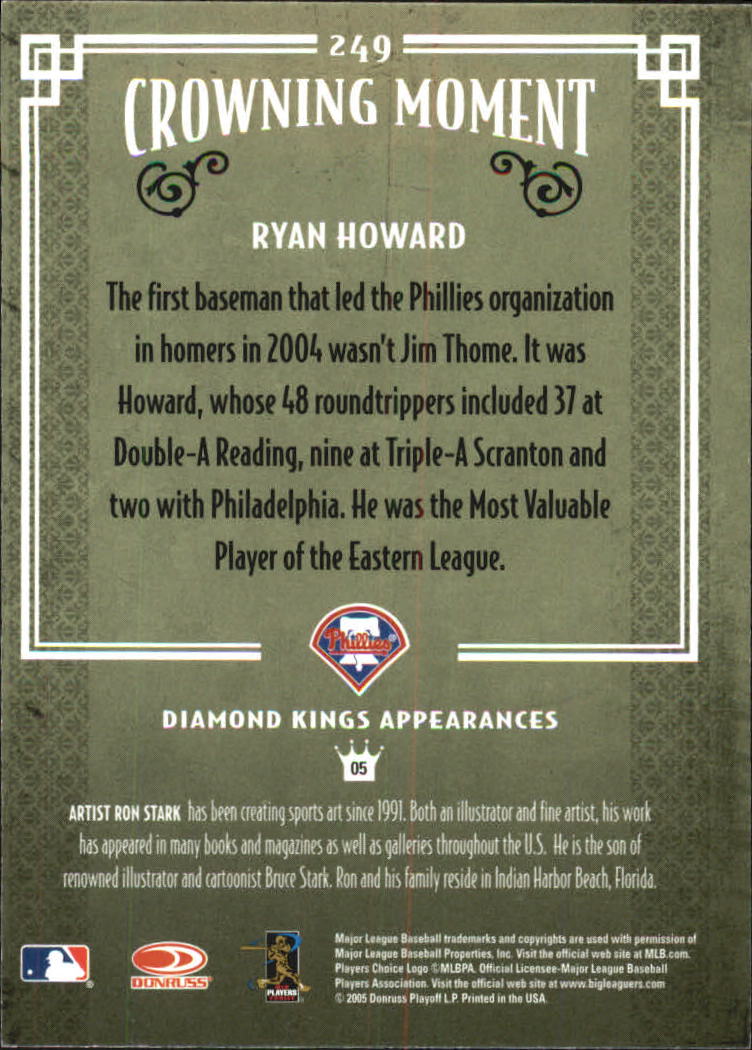 2005 Diamond Kings Framed Red 201-300 YOU PICK - Picture 81 of 150