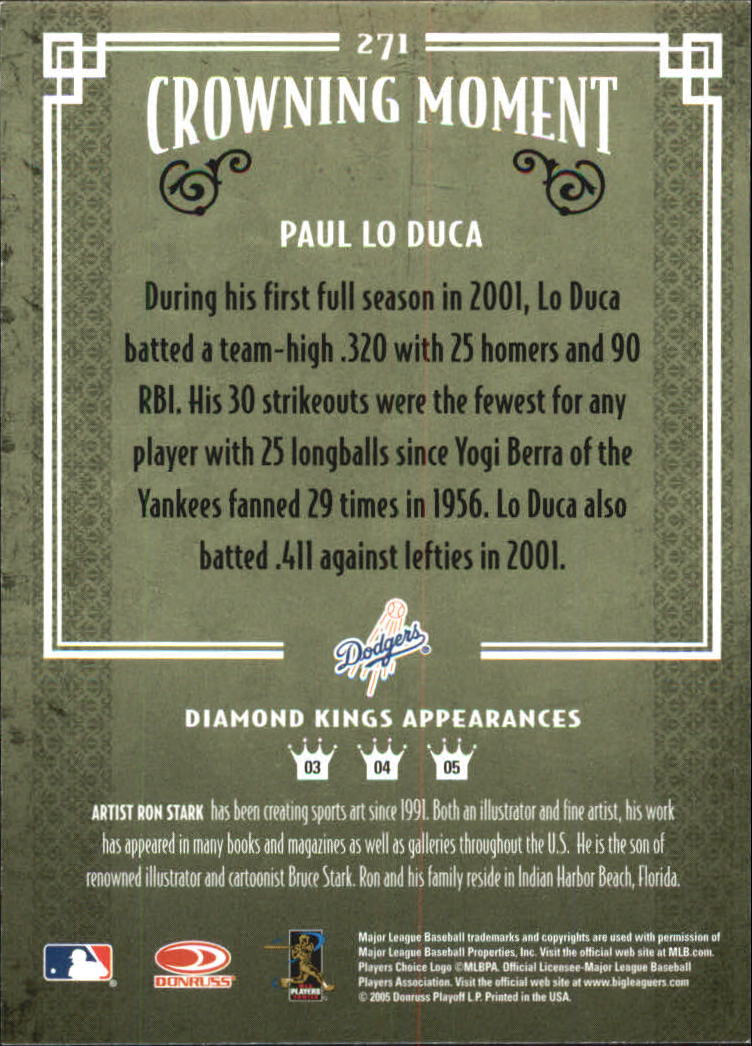 2005 Diamond Kings Framed Red 201-300 YOU PICK - Picture 109 of 150