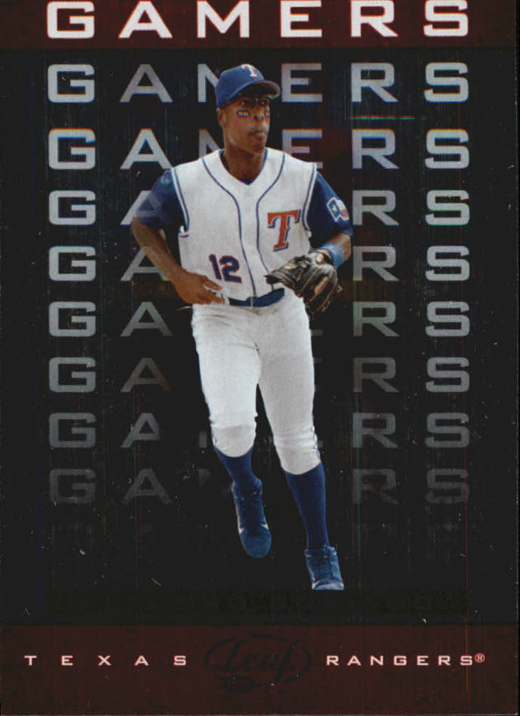 2005 Leaf Gamers #3 Alfonso Soriano