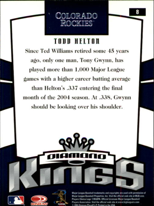 A9309- 2005 Donruss Baseball Cards 1-250 +Rookies -You Pick- 15+ FREE US SHIP - Picture 17 of 463