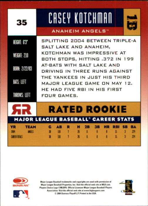 A9309- 2005 Donruss Baseball Cards 1-250 +Rookies -You Pick- 15+ FREE US SHIP - Picture 65 of 463