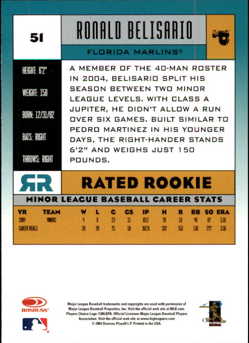 A9309- 2005 Donruss Baseball Cards 1-250 +Rookies -You Pick- 15+ FREE US SHIP - Picture 87 of 463