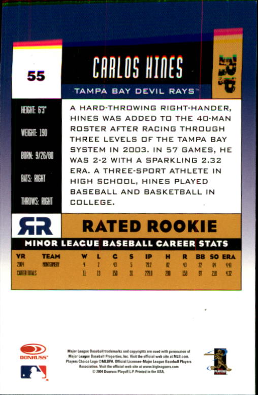 A9309- 2005 Donruss Baseball Cards 1-250 +Rookies -You Pick- 15+ FREE US SHIP - Picture 91 of 463