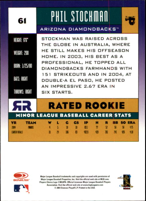 A9309- 2005 Donruss Baseball Cards 1-250 +Rookies -You Pick- 15+ FREE US SHIP - Picture 93 of 463