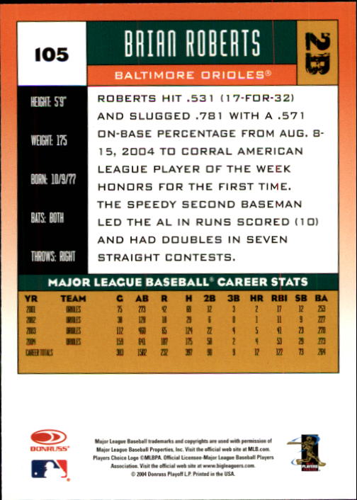 2005 Donruss Baseball Card Pick 1-168 - Picture 75 of 201