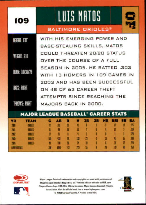 2005 Donruss Baseball Card Pick 1-168 - Picture 83 of 201