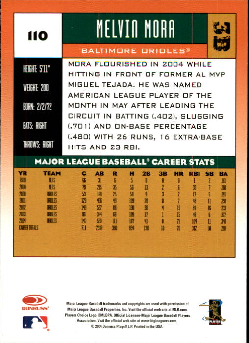 2005 Donruss Baseball Card Pick 1-168 - Picture 85 of 201