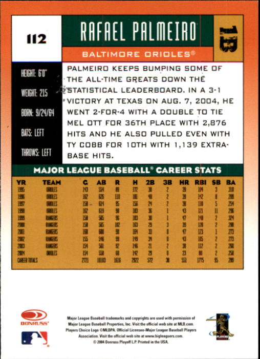 2005 Donruss Baseball Card Pick 1-168 - Picture 89 of 201